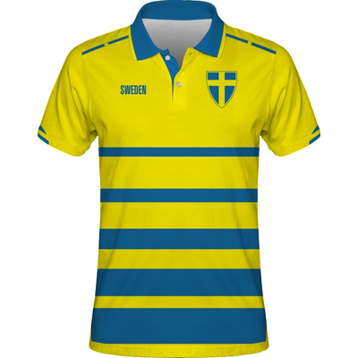 Sublimovaná polokošeľa Švédsko vz. 5