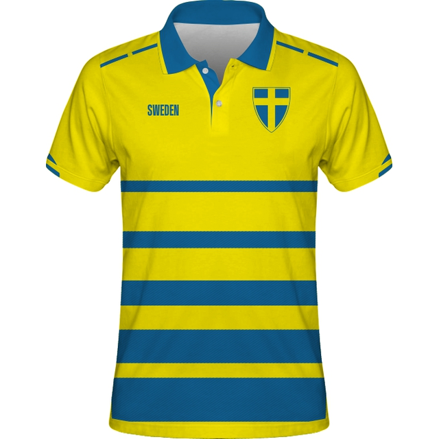 Sublimovaná polokošeľa Švédsko vz. 5