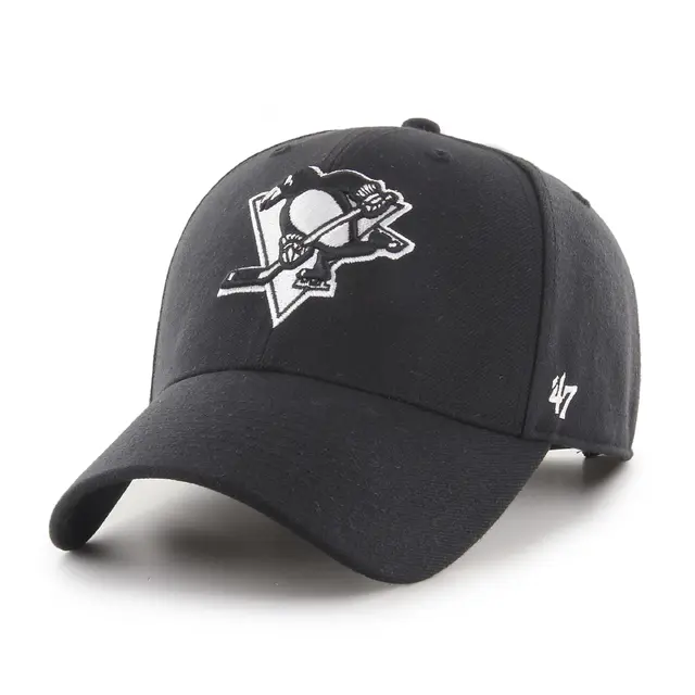 Šiltovka '47 MVP SNAPBACK Pittsburgh Penguins B/W