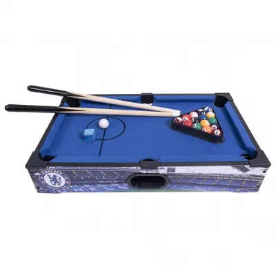 CHELSEA F.C. stolný biliard 20 inch Pool Table