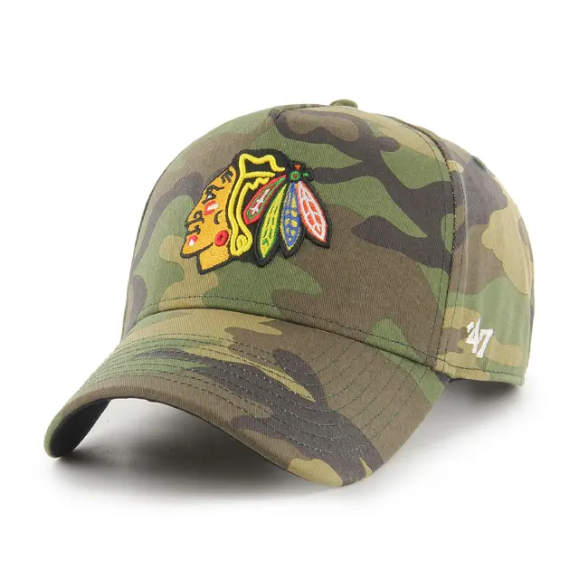 Šiltovka '47 MVP DT CAMO GROVE SB Chicago Blackhawks CMB