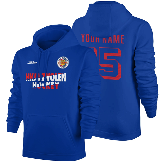 Bavlnená mikina s kapucňou HKM Zvolen 0318