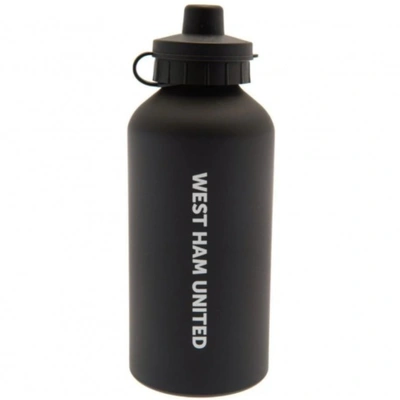 Fľaša na pitie WEST HAM UNITED F.C.  Aluminium Drinks Bottle Black, 500ml