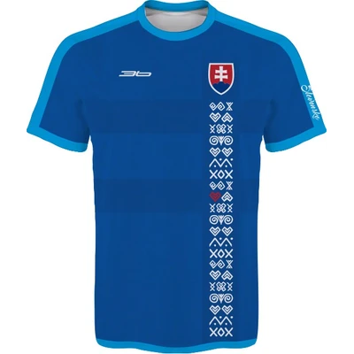 Football jersey Slovakia "Čičmany" - blue