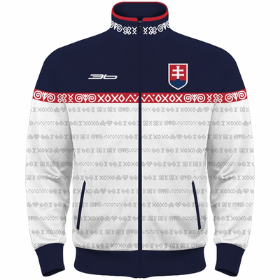 Sweatshirt with zipper Slovakia 1517