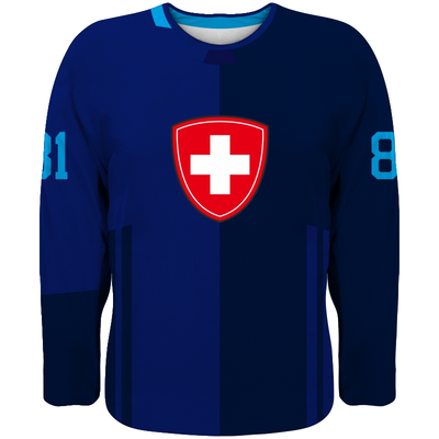 Fanúšikovský dres Švajčiarsko "Svetový pohár" tmavý