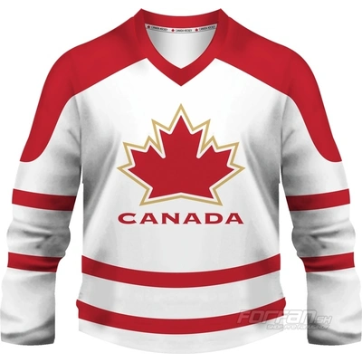 Kanada - fanúšikovský dres, biela verzia