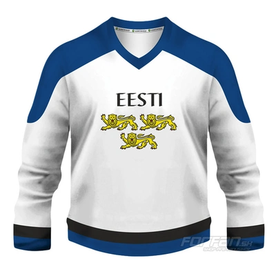 Estonia - fan jersey, white version