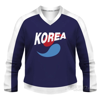 Korea - fan jersey, blue version