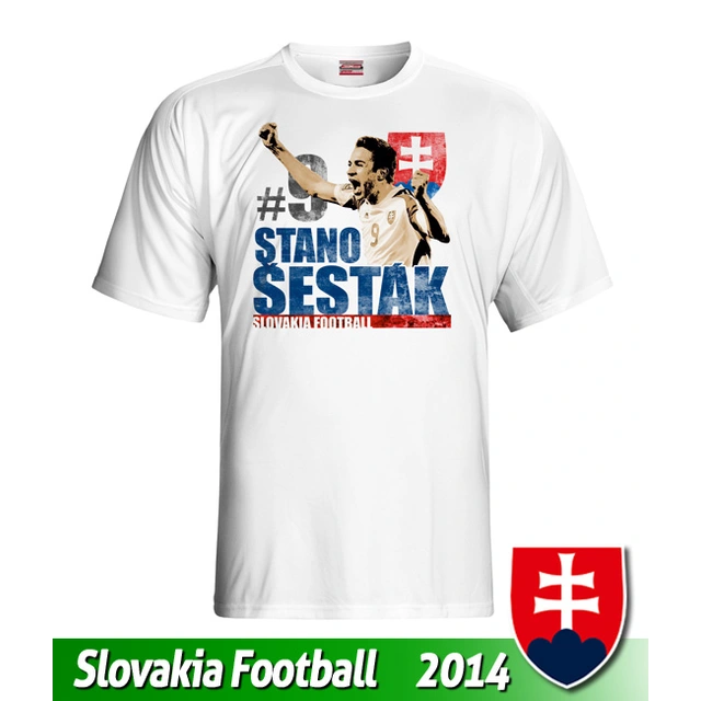 Tričko Slovakia Football - Stano Šesták