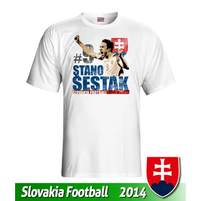 Tričko Slovakia Football - Stano Šesták
