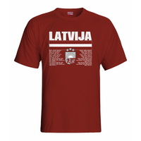 Tričko Lotyšsko vz. 1