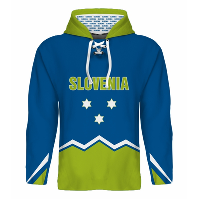 Sublimated hoodie Slovenia dark