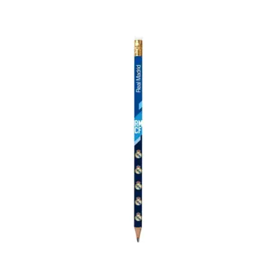 Obyčajná ceruzka HB s gumou REAL MADRID C.F., stojan, RM-160, 206018005
