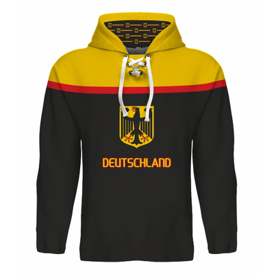 Sublimated hoodie Germany dark