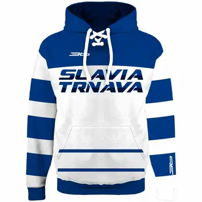sweatshirt with hood of MBK AŠK Slávia Trnava