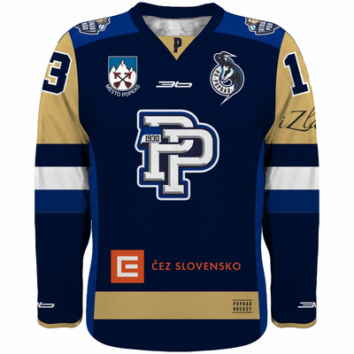 Dres HK Poprad AUTHENTIC 2016/17 tmavý Tatranský Pohár