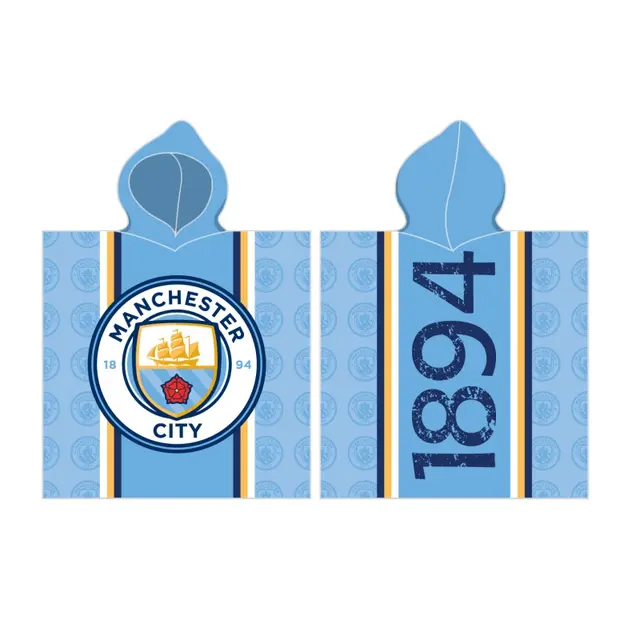 Bavlnené pončo 60/120cm Manchester City, MCFC162002