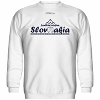 Bavlnená mikina bez kapucne  SLOVENSKO 0117