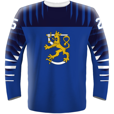 Fan hockey jersey Finland 0219