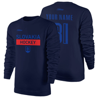 Bavlnená mikina bez kapucne Slovensko 0518
