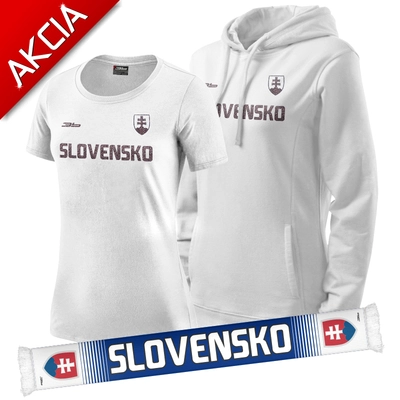 ACTION SLOVAKIA - Woman sweatshirt + T-shirt + scarf