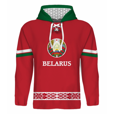 Sublimated hoodie Belarus dark -