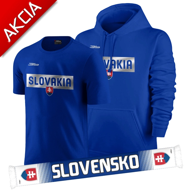 AKCIA SLOVAKIA - Mikina + tričko + šál 