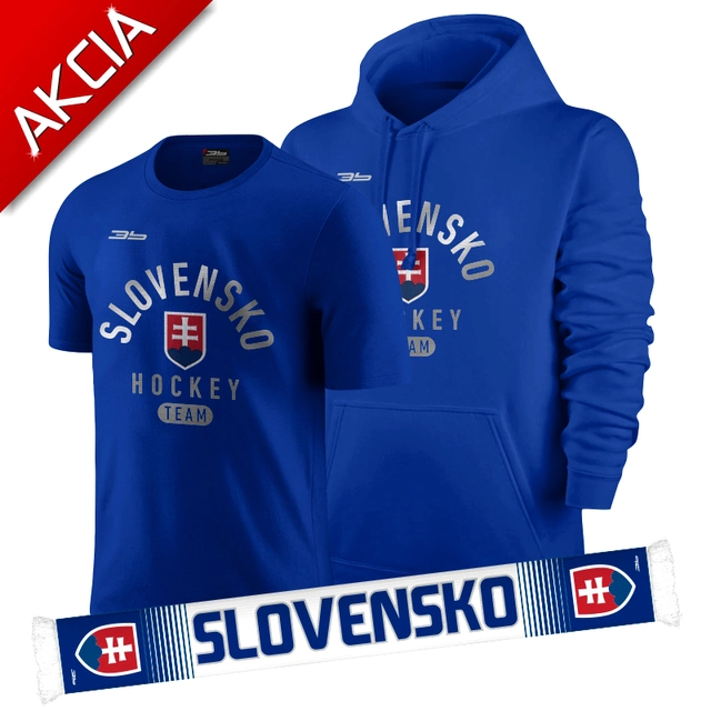 AKCIA SLOVENSKO HOCKEY - Mikina + tričko + šál 