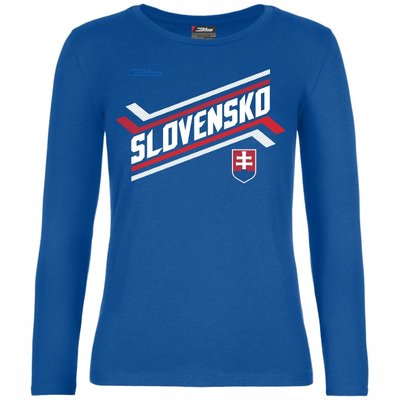 Ladies T - shirt with long sleeves Slovakia 0519
