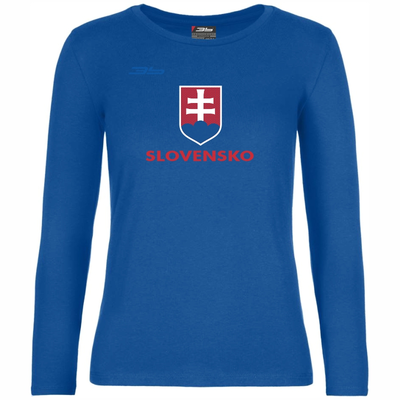 Ladies T - shirt with long sleeves Slovakia 0419