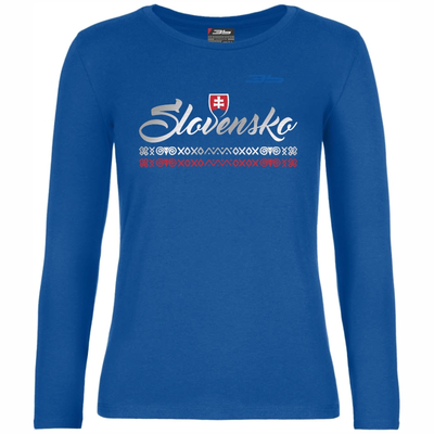 Ladies T - shirt with long sleeves Slovakia 0219