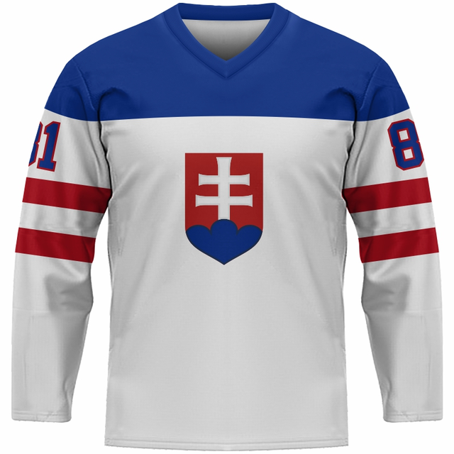 Detský hokejový dres Slovensko replika 0219