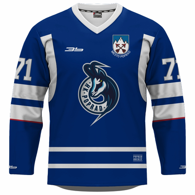 Dres HK Poprad Replika 2019/20 tmavý bez reklám
