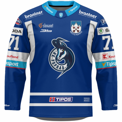 Dres HK Poprad AUTHENTIC 2019/20 tmavý