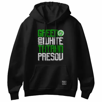 Bavlnená mikina s kapucňou FC Tatran Prešov 2601c