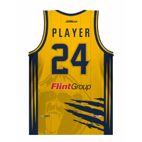 Basketbalový dres Iskra Svit 2015/16 svetlá verzia