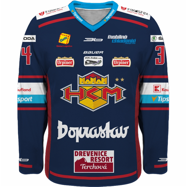 Dres HKM Zvolen replika 2017/18 tmavý