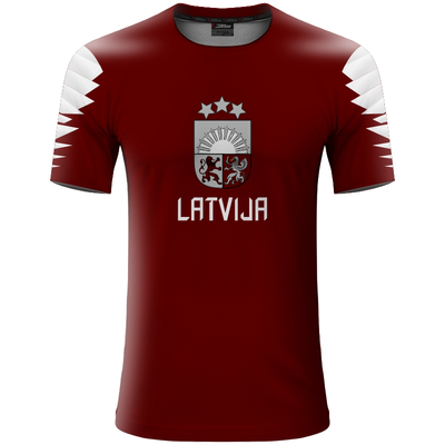 T-shirt (jersey ) Latvia 0119