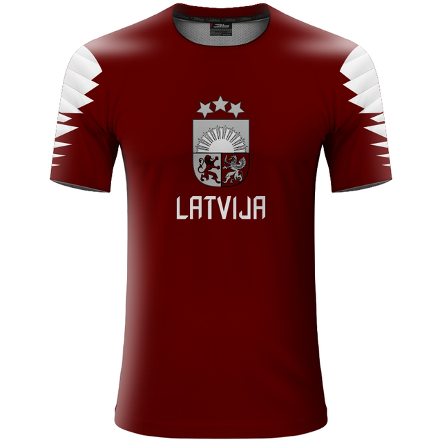 Tričko (dres) Lotyšsko 0119