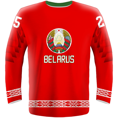 Fan Hockey Jersey Belarus 0119