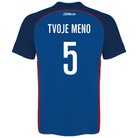 Slovenský futbalový dres 2017 - modrý