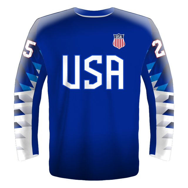 Fan hokejový dres USA 0319