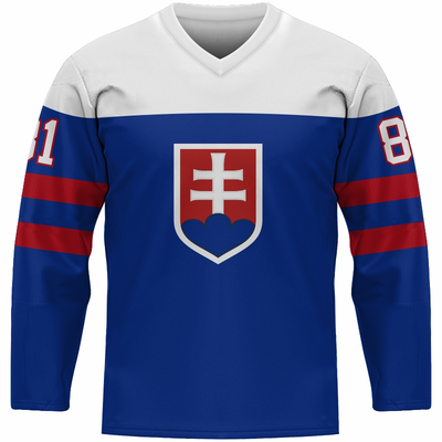 Children's hockey jersey Slovensko replika 0319