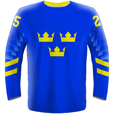 Fan Hockey Jersey Sweden 0219