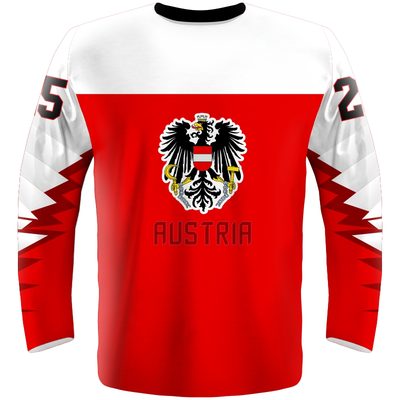 Fan hockey jersey Austria 0219