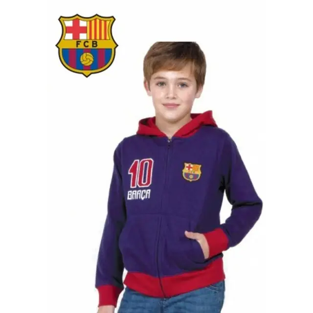 Chlapčenská bavlnená mikina na zips FC BARCELONA (BC06540) - 3 roky (98cm)