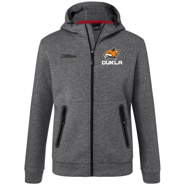 Pánska bunda s kapucňou HK Dukla Michalovce 0119