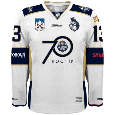 Dres HK Poprad AUTHENTIC 2017/18 svetlý Tatranský Pohár