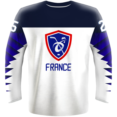 Fan hockey jersey France 0119